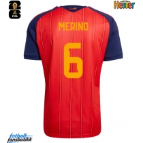 Spania Mikel Merino #6 Hjemmedrakt VM 2026 Kortermet